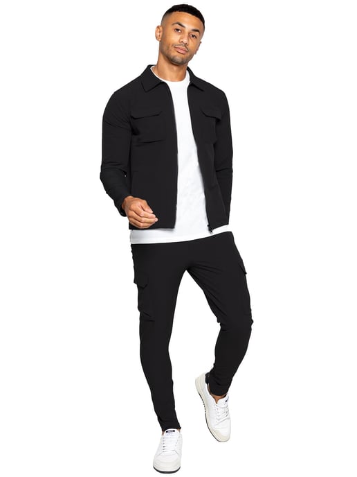 Enzo | Herren Cargo-Hemdjacke - Image 6