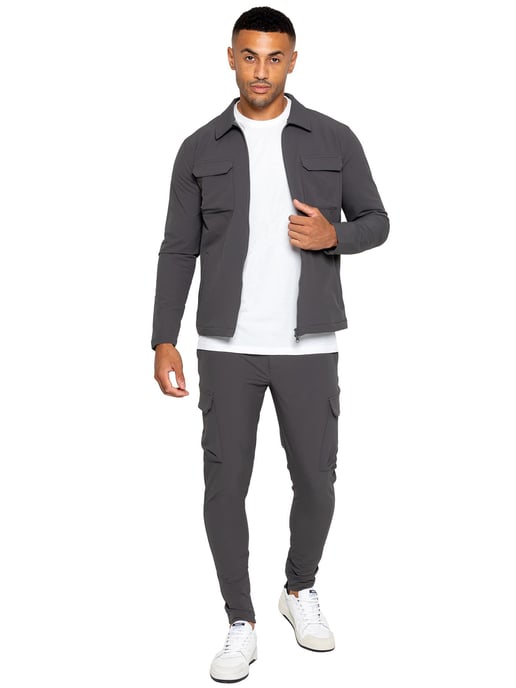 Enzo | Herren Cargo-Hemdjacke - Image 6