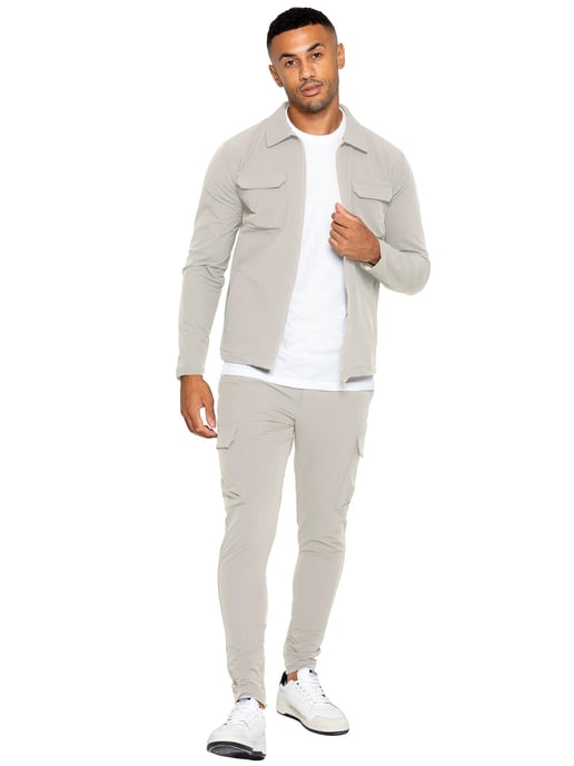 Enzo | Herren Cargo Shirtjacke - Image 6