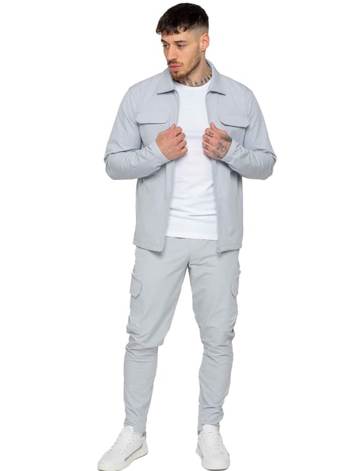 Enzo | Herren Cargo-Hemdjacke - Image 6