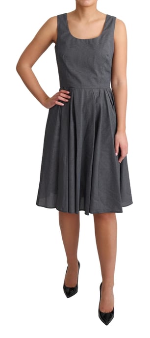 Dolce Gabbana Aline Kleid aus bedruckter Baumwolle - Image 2