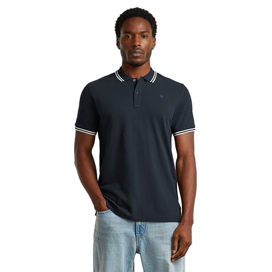 G Star Raw Dunda Slim Stripe Polo Poloshirt - Image 3