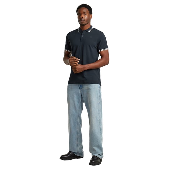 G Star Raw Dunda Slim Stripe Polo Poloshirt - Image 6