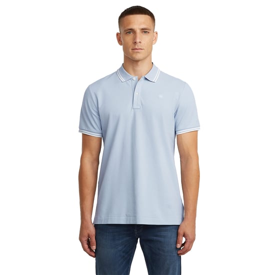 G Star Raw Dunda Slim Stripe Polo Poloshirt - Image 2