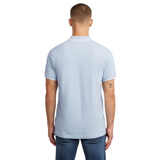 G Star Raw Dunda Slim Stripe Polo Poloshirt - Image 3