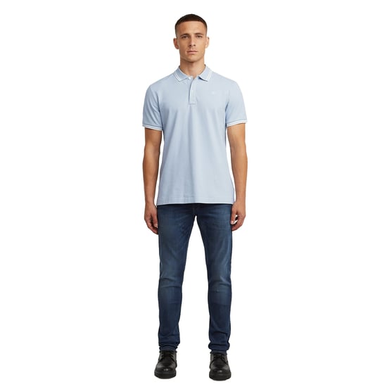 G Star Raw Dunda Slim Stripe Polo Poloshirt - Image 4