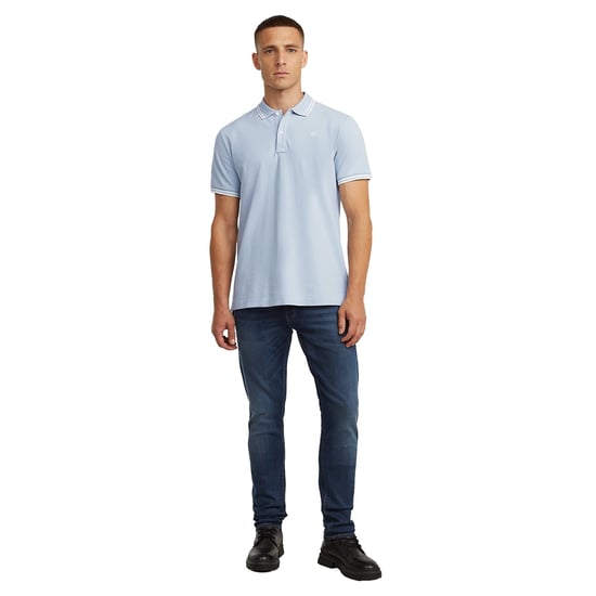 G Star Raw Dunda Slim Stripe Polo Poloshirt - Image 5