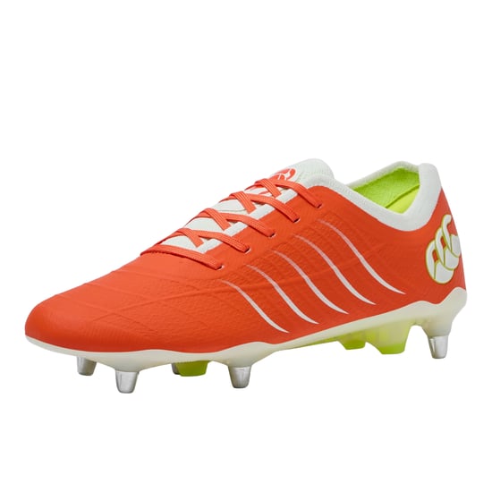Canterbury - "Phoenix 2.0 Team" Fußballschuhe für weichen Boden für Herren (Orange/Weiß) - Image 1
