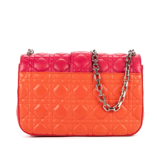 Lady Dior Tricolor Medium Schultertasche - Image 4