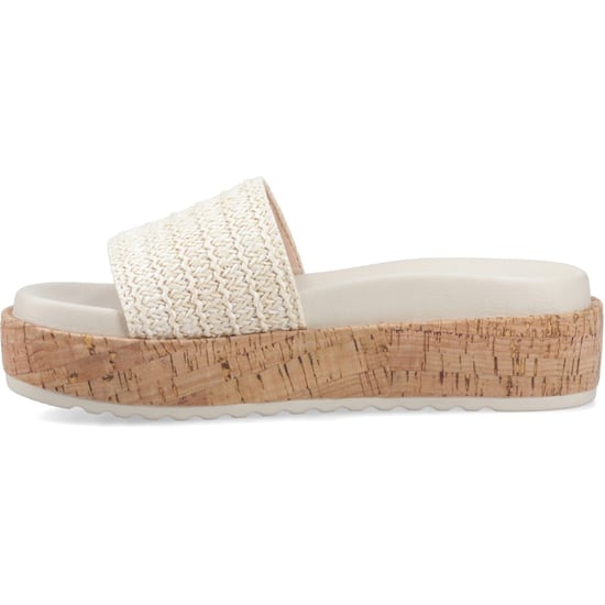 Rocket Dog Faye Alti Raffia Textil Damen Sandalen Natur - Image 4