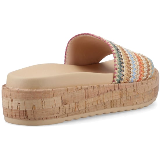 Rocket Dog Faye Alti Raffia Textil Frauen Mehrfarbige Sandalen - Image 2