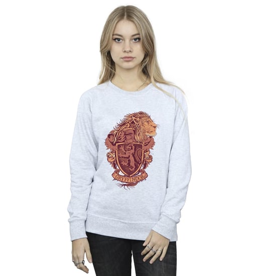 Harry Potter - "Gryffindor" Sweatshirt für Damen (Grau) - Image 2