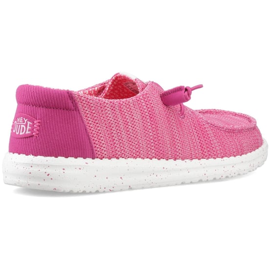 HEYDUDE Wendy Stretch Socken Polyester Damen Fuchsia Pink Mokassins Schuhe - Image 2