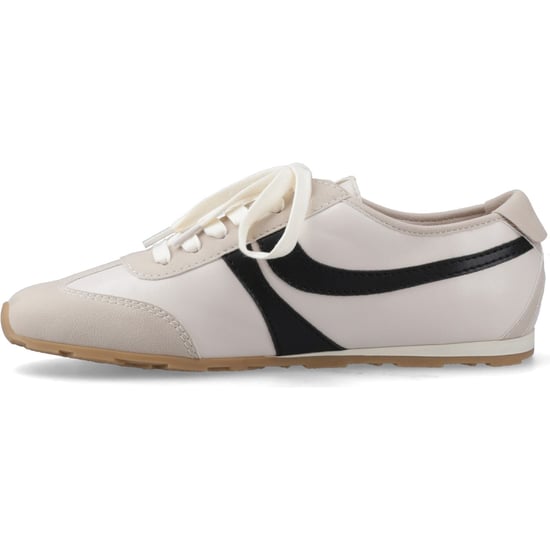 Rocket Dog Destin PU Kombi Polyurethan Damen Sneakers Off White/Schwarz - Image 4