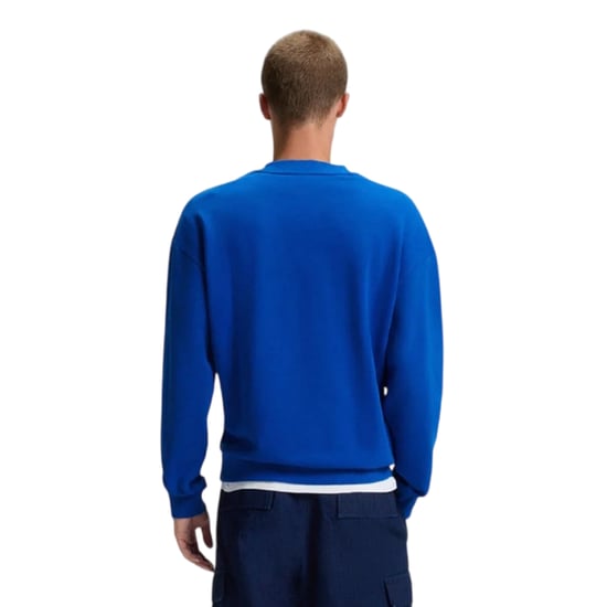 Hugo - "Niero" Sweatshirt für Herren, Rundhalsausschnitt (Blau) - Image 2
