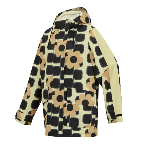 Regatta - "Orla Kiely" Jacke, wasserfest für Damen, Midi-Länge (Schwarz/Weiß) - Image 3