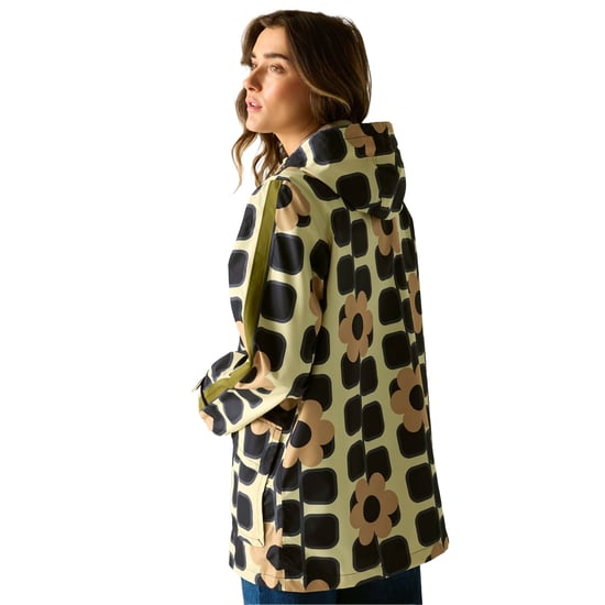 Regatta - "Orla Kiely" Jacke, wasserfest für Damen, Midi-Länge (Schwarz/Weiß) - Image 5