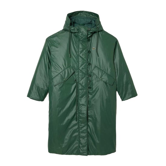 Lacoste - Jacke für Damen, Durchgehender Reißverschluss, wasserabweisend (Grün) - Image 1