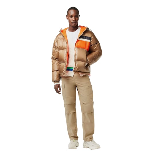 Lacoste - Cargo-Hose für Damen (Beige) - Image 3