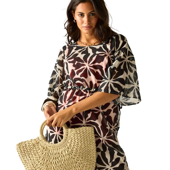 Regatta - "Avorno" Kaftan für Damen (Schwarz/Weiß) - Image 4