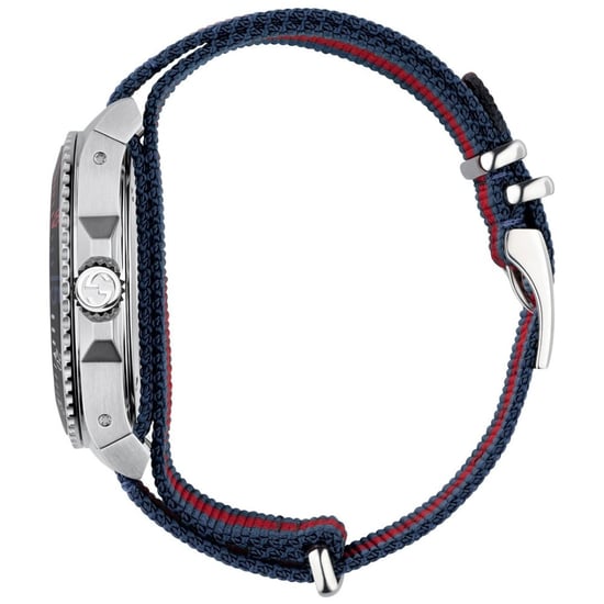 Gucci YA136210 Herren-Tauchuhr mit schwarzem Zifferblatt - stilvoll und funktionell - Image 2