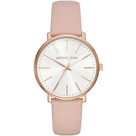 Michael Kors MK2741 Pyper 38 mm Roségold Weißes Zifferblatt Damenuhr - Image 1