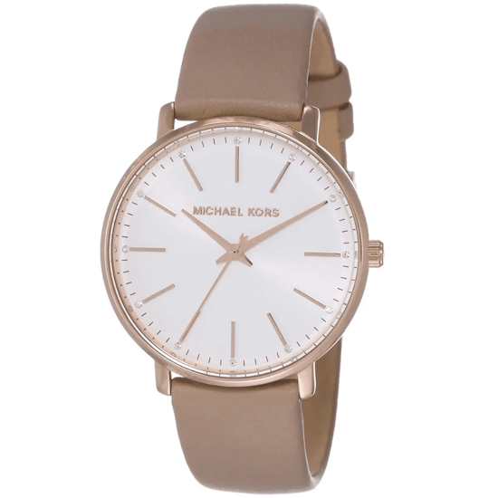 Michael Kors MK2741 Pyper 38 mm Roségold Weißes Zifferblatt Damenuhr - Image 3