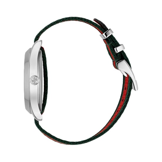 Gucci G-Timeless Bee Herrenuhr mit Stoffarmband - YA1264148 - Image 3