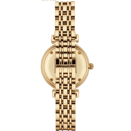 Emporio Armani AR1877 Gianni T-Bar 32 mm Gold-Ton Damenarmbanduhr - Image 2