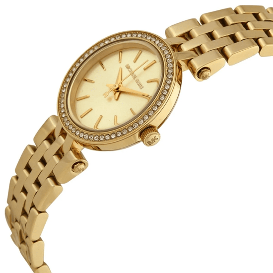 Michael Kors MK3295 Mini Darci Uhr für Damen in Goldton - Image 6