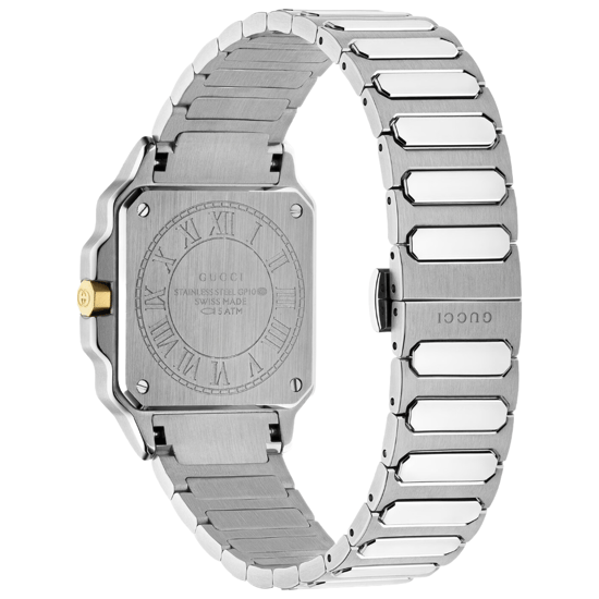 Gucci YA166506 G-Flat Silber Zifferblatt Herren- und Damenuhr - Image 2