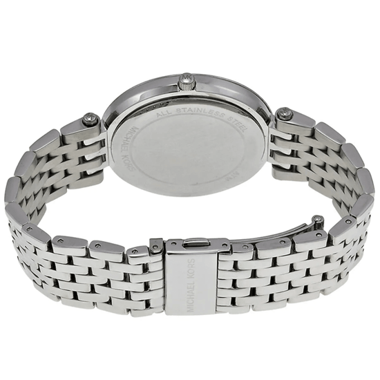 Michael Kors Darci MK3352 Damen Edelstahl-Uhr 39 mm mit pinkfarbenem Zifferblatt - Image 6