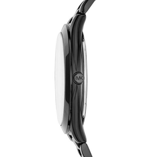 Michael Kors Slim Runway MK8507 44mm Schwarze ionenplattierte Edelstahl Damenarmbanduhr - Image 5