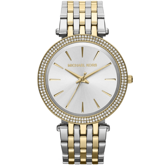 Michael Kors Darci MK3215 Damen Edelstahl-Uhr mit zwei Farben 39 mm - Image 1