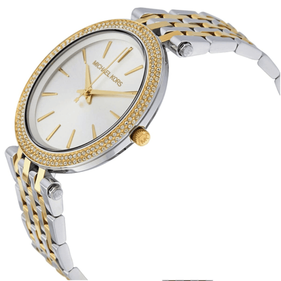 Michael Kors Darci MK3215 Damen Edelstahl-Uhr mit zwei Farben 39 mm - Image 4