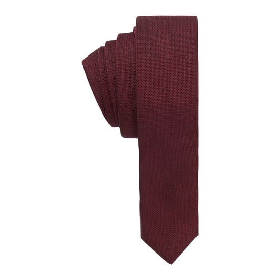 Boss - Krawatte, Jacquard (Rot) - Image 2