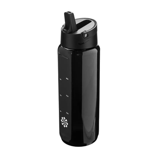 Nike - "TR Renew Recharge Run" Wasserflasche, Trinkhalm, 680ml (Schwarz) - Image 2