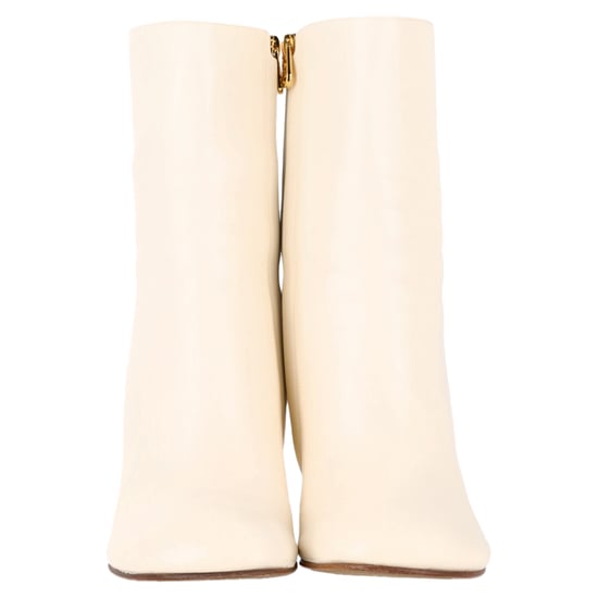 Fendi First Stiefeletten aus weißem Leder - Image 3