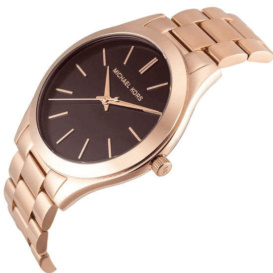 Michael Kors Slim Runway MK3181 42mm Roségold Damenuhr - Image 4