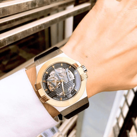 Maserati Potenza R8821108011 Automatik 42mm Herrenarmbanduhr - Image 4