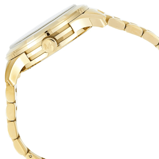 Michael Kors Runway XL MK5473 Damen Gold Edelstahl Uhr 45mm - Image 5