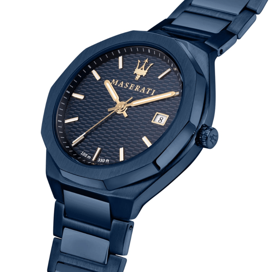 Maserati R8853141001 Blue Edition Herren 42mm Edelstahl Quarz Uhr - Image 3