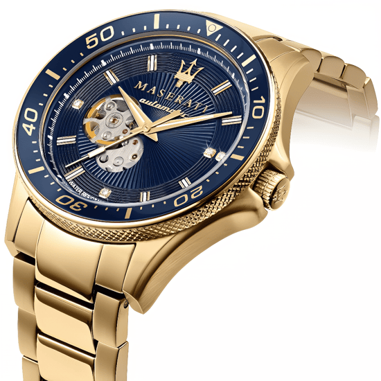 Maserati Herren-Automatikuhr mit Diamant-Zifferblatt - Limitierte Auflage R8823140004 - Image 4