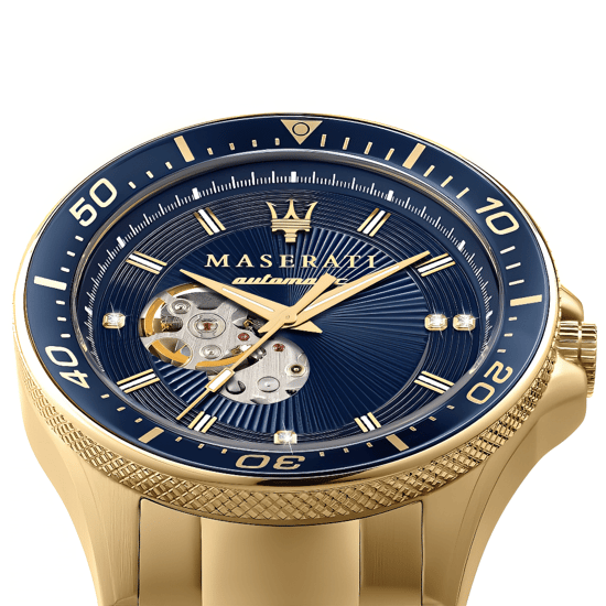 Maserati Herren-Automatikuhr mit Diamant-Zifferblatt - Limitierte Auflage R8823140004 - Image 5