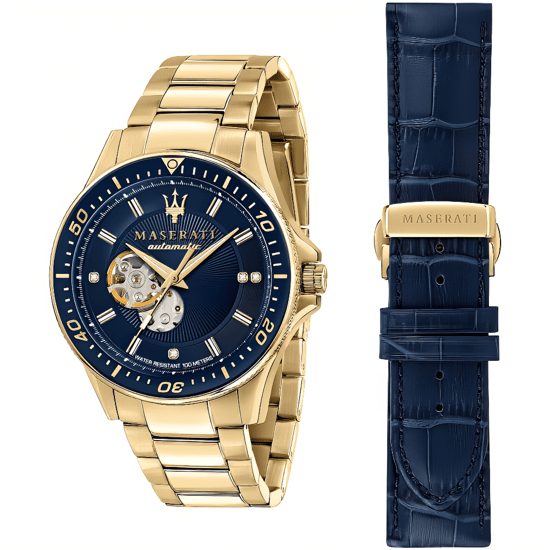 Maserati Herren-Automatikuhr mit Diamant-Zifferblatt - Limitierte Auflage R8823140004 - Image 6