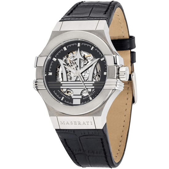 Maserati Potenza R8821108001 Automatische 42mm Schwarze Skelettzifferblatt Herrenuhr - Image 5