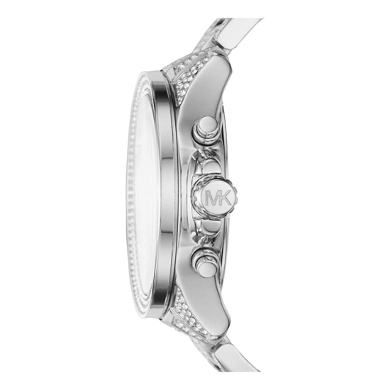 Michael Kors MK6317 Wren 42 mm Edelstahl Chronograph Damenarmbanduhr - Image 3