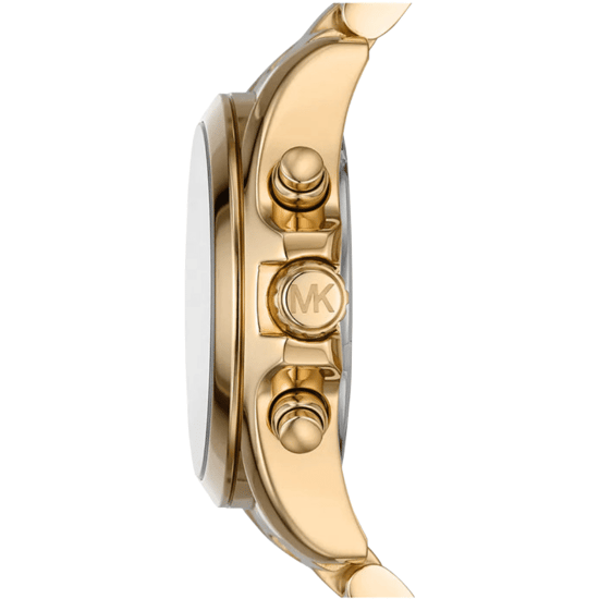 Michael Kors Bradshaw MK6959 36mm Gold Edelstahl Damenuhr Chronograph - Image 3