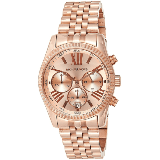 Michael Kors Lexington MK5569 Roségold Chronograph Damenuhr - Image 3