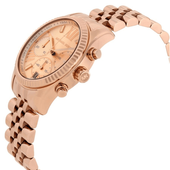Michael Kors Lexington MK5569 Roségold Chronograph Damenuhr - Image 5